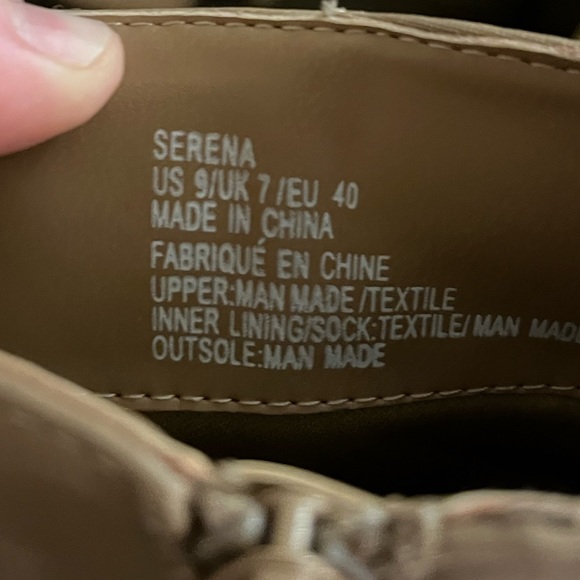 Nude Heeled Boots - Picture 3 of 6